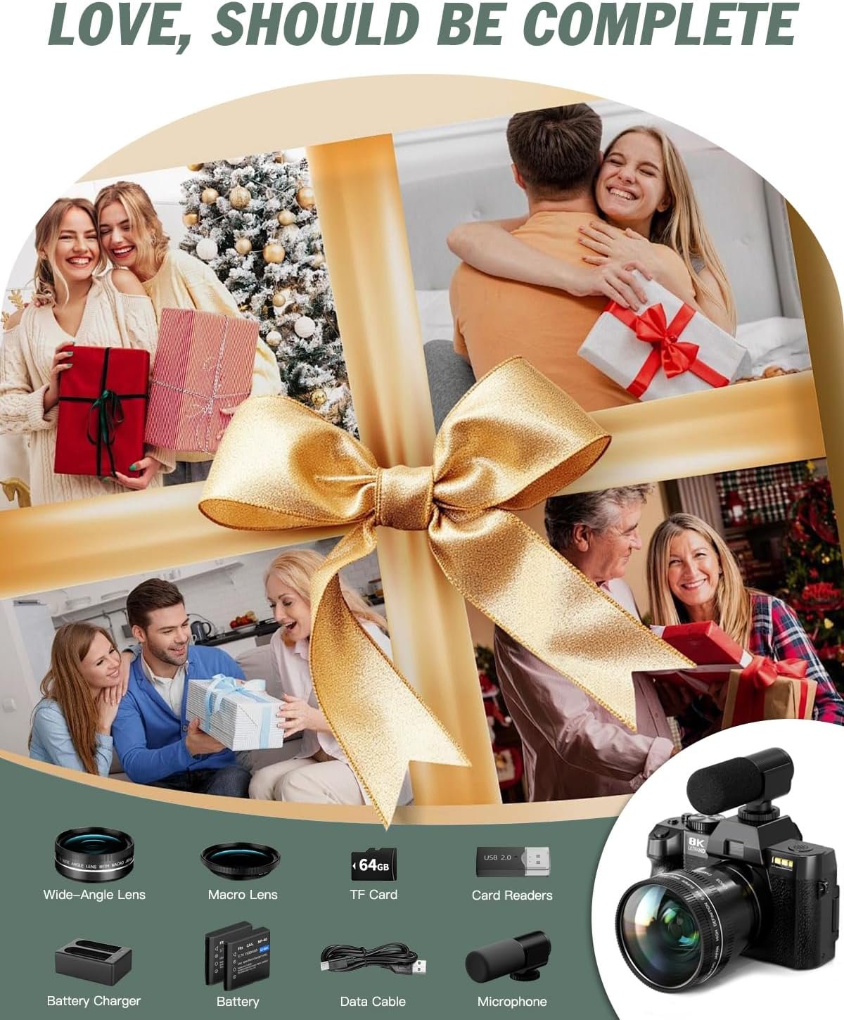 8k digital cameras for photography,64mp vlogging camera with 180°flip screen 8k digital cameras for photography,64mp vlogging camera with 180°flip screen