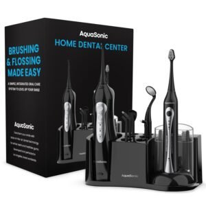 aqua sonic home dental center rechargeable