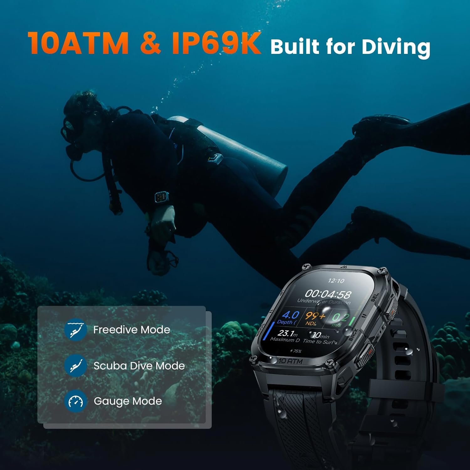 kospet tank m4 smart watch for men, full stainless steel, gps & offline maps, kospet tank m4 smart watch for men, full stainless steel, gps & offline maps,