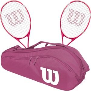 wilson 2 pink racket image 1